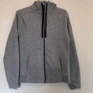 All In Motion Light Gray Zip Up Hoodie